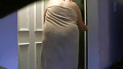 flashing the pizza guy