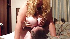 huge breasts suckled to orgasm