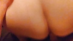 wife and i after her work christmas party.