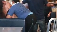 fast food real catfight