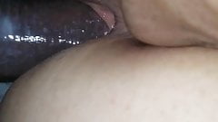 she like a thumb in her ass