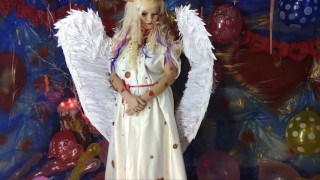 Shy angel