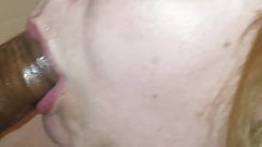 white bbw cashier swallows twice