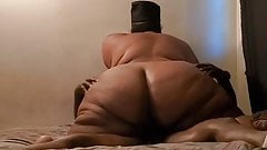 wide hip big booty granny riding bbc