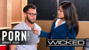 religious student seduced by former pornstar at anti-porn psa filming