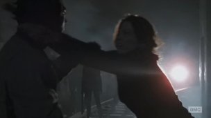 amwf lauren cohan english norwegian female interracial big hug korean male