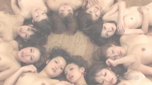 wet hot ten girl orgy (uncensored jav)