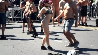 folsom street fair cam 3: stark naked asian honey