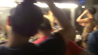 various pinoy models backstage