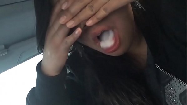asian girlfriend sucks him dry in the car, more @ asianamateurs.fun