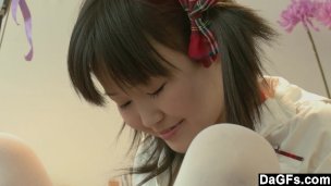 dagfs – asian orgasming before school