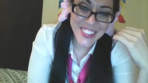 schoolgirls aren't supposed to stick thngs in their ass!