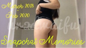 snapchat memories: march 2018 – feb 2020