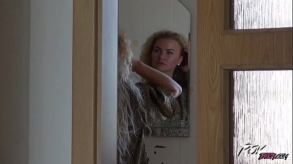 blonde curly hair milf love cock so much and ride it hard