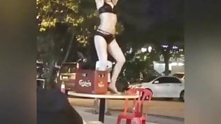 dancing in the public