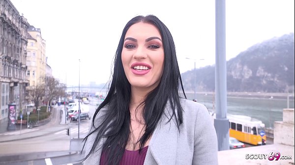 german scout – round ass and boobs bombshell talk to fuck at model job