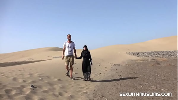 a moment of passion in the desert