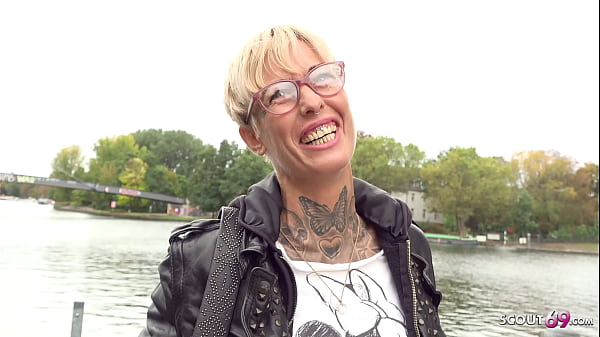 german scout – thin painted muva vicky from berlin pickup and filthy rim fuck