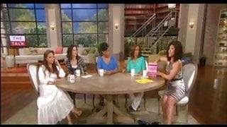 julie chen shows offs her milf feet and legs