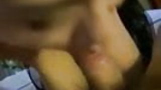 obedient chinese pleases houseguest after nice evening