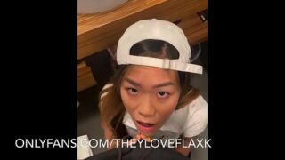 tiny asian chick minnie scarlet drains bbc