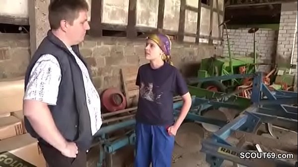 dad caught german step-daughter and fuck her outdoor