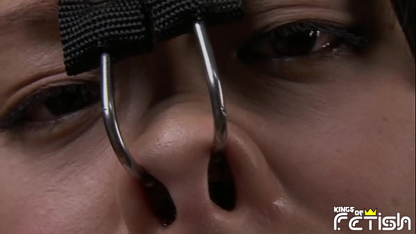 tied up japanese chick with red panties gets filmed in the prison