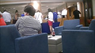 two leggy chinese college girls at orientation