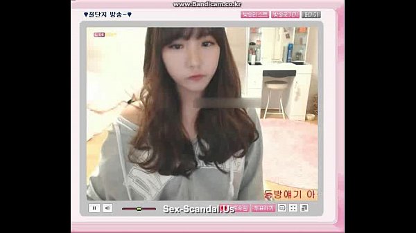 pretty korean girl recording on camera 6