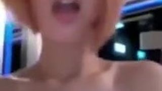 chinese girlfriend with perfect tits cowgirl