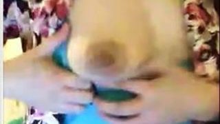 cute chinese slut shows tits