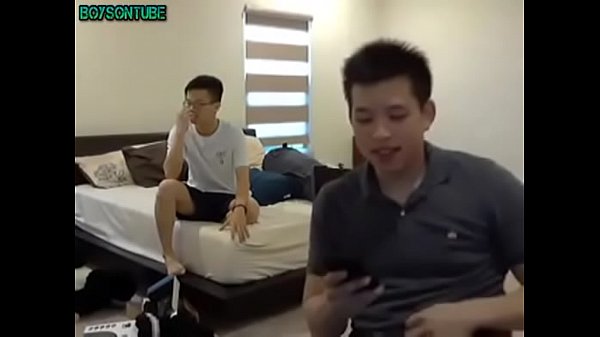 asian boys play and cum on cam