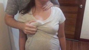 asian girl gets fondled passionately