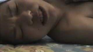 home made girl playing dead