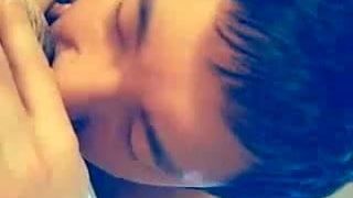 chinese girl with her boyfriend