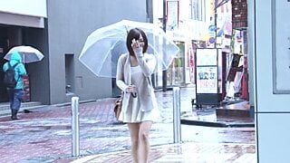 pt1 pt2 misato (pseudonym), 20 years old, beautiful saleswoman working on the limited express train.