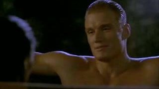 asian tia carrere goes for dolph lundgrens big blond cock
