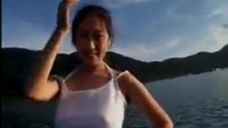 chinese model fucks boyfriend on camera. (early 2000s)