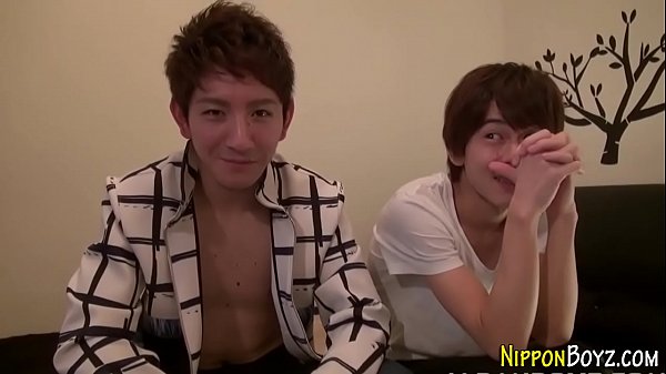 japanese twink bangs ass