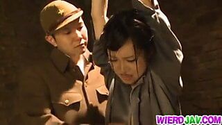 milf bounded enjoying pussy stimulation