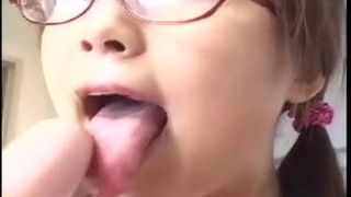 blowjob in the kitchen