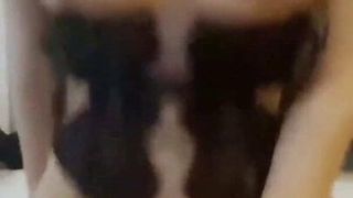 chinese cowgirl with bouncing tits