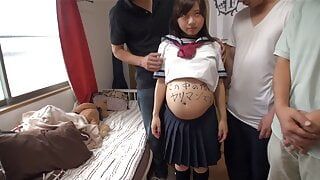 damn, that’s dirty! pregnant rina has to leave right before graduation due to pregnancy! (part 1)