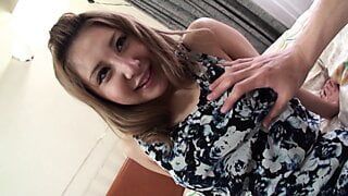 shy teeny with very thick nipples gets fucked nicely from behind