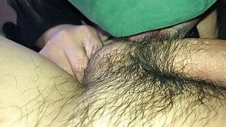 che zhen busty mature blowjob eats cum