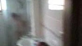 chinese mature granny in shower