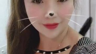 my chinese slut advertise herself