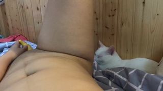 women doctor keeps playing banana