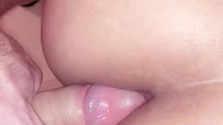 a mate fucking his girlfriend in her arse