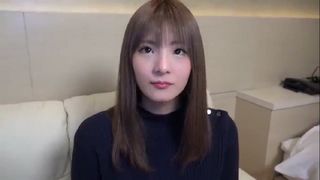 you can see a cute tall slender japanese beauty’s first creampie pov sex with a blowjob uncensored